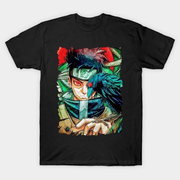 SHISUI UCHIHA MERCH VTG T-Shirt by Melesz.Ink Tattoo